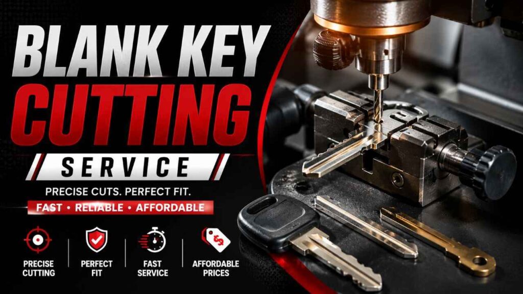 Blank Key Cutting Service