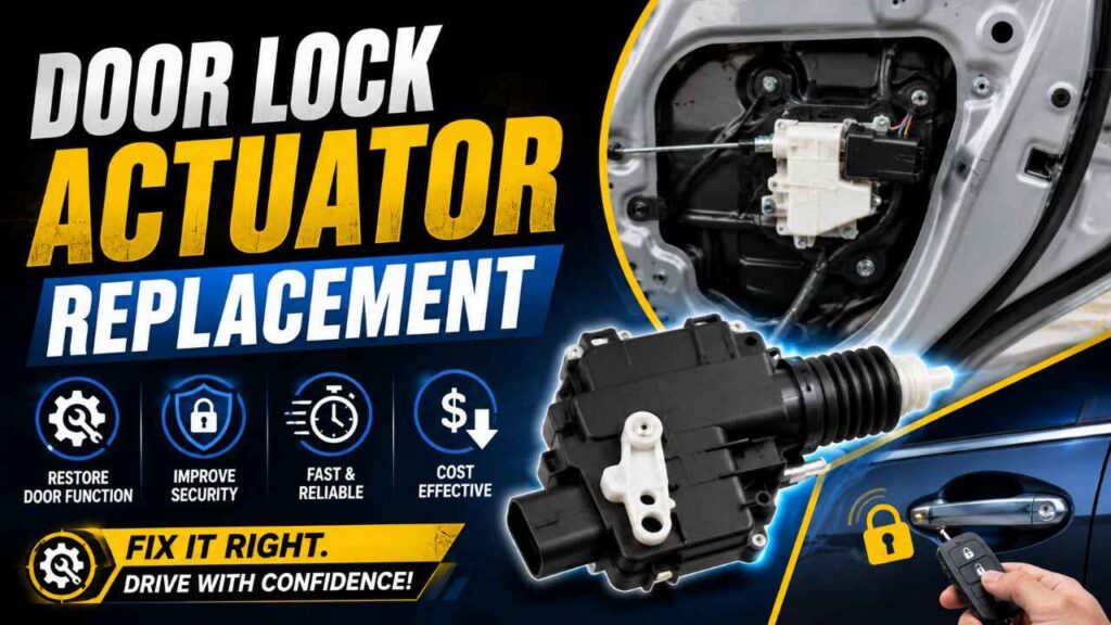 Door Lock Actuator Replacement