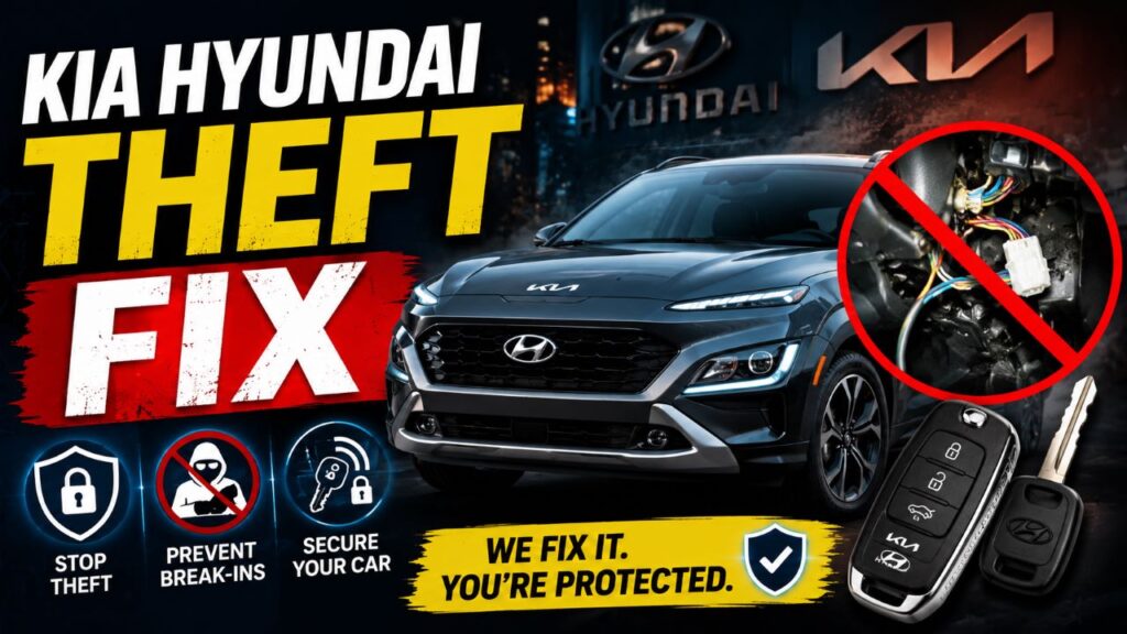 Kia Hyundai Theft Fix
