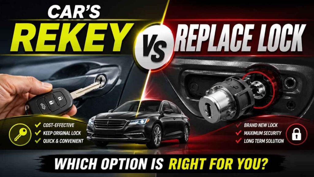 Rekey vs Replace Lock