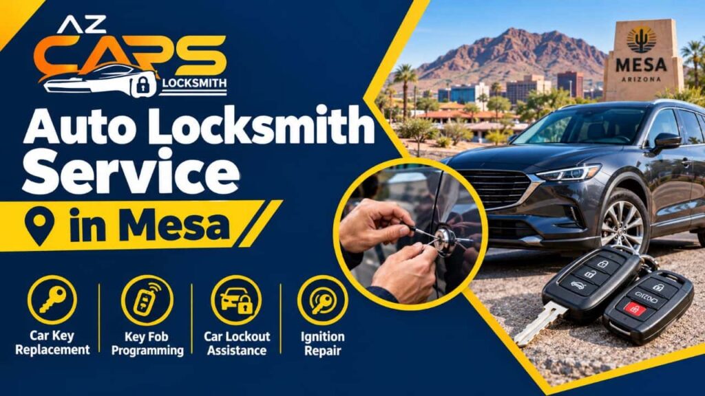 Auto Locksmith Service in Mesa, AZ