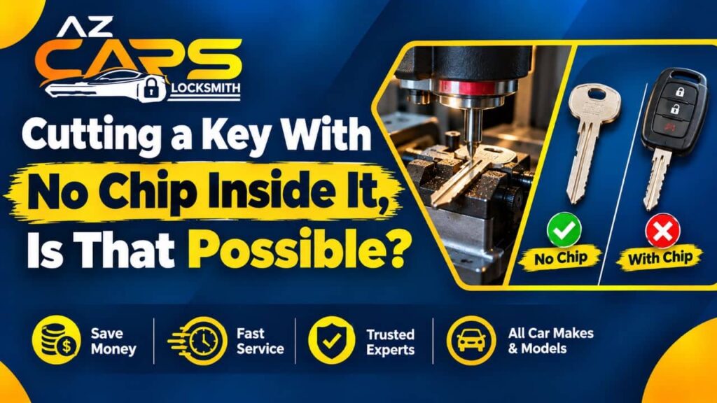 Cutting a Key With No Chip Inside It, Is That Possible?