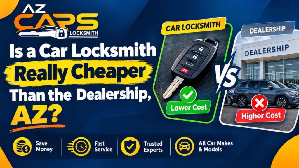 Is a Car Locksmith Really Cheaper Than the Dealership, AZ
