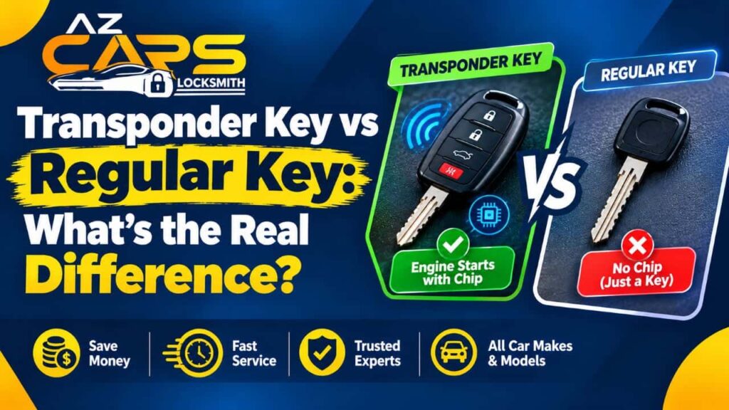 Transponder Key vs Regular Key